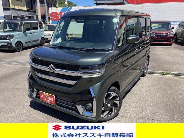 スペーシアカスタム　カスタム　HYBRID　XS OK保証プレミアム付き　車検9年11月　走行2，000キロ　修復歴無し 店舗へご来店いただける方のみ販売させて頂きます。