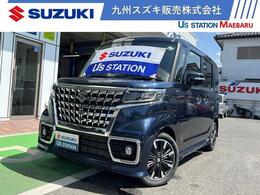 スズキ スペーシア カスタム　HYBRID　XSターボ　3型 当社社用車UP・9インチナビ・全方位モニタ