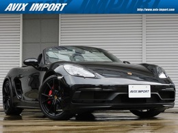 ポルシェ 718ボクスター GTS PDK 右H正規D車 7速PDK 黒幌 スポ-ツクロノPKG