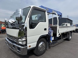 いすゞ エルフ ワイド 超ロング 4段クレーン ラジコン付き ワイド 超ロング 4段クレーン ラジコン付き