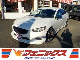 マツダ アテンザ 2.2 XD Lパッケージ ディーゼルターボ 6速MT8型ナビ黒革シート衝突軽減ETC