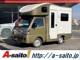 ダイハツ ハイゼットトラック JPスターHAPPY1プレミアム/新車/4WD オートサイトエディション/霧ヶ峰100V家庭
