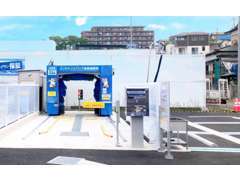 新たに設置されたセルフ洗車機もございます♪