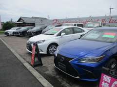 インポート＆ラグジュアリーコーナー。R11号沿いにあります。
