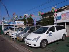 厳選された在庫車を多数取り揃えております！お気軽にお越しください。