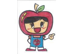 アップル高岡店のキャラクター・りんごちゃんです♪よろしくおねがいしまーす♪