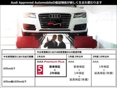 輸入車初の5年無償保証。Audiだけの大きな安心をあなたに。