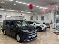 新車店舗ですが、U-Carも取り揃えております。岐阜トヨタ全店舗からお好みの1台をお探し致しますので、お声かけください！