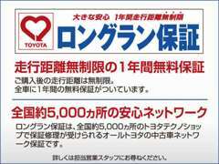 ご購入後も安心、全車保証付です！お客様のカーライフをご購入後もサポート致します！