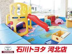 ☆キッズコーナー完備♪お子様が楽しく遊んで頂けるように沢山のおもちゃをご用意しております。ゆっくりとお過ごしください♪