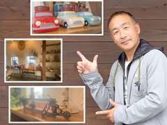 数年前に店舗をリニューアルしました。店内は、片山のこだわりが盛りだくさん♪