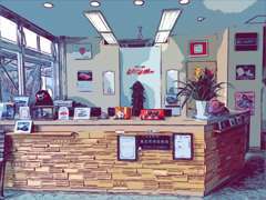 オシャレで落ち着く店内です。お見積りにも、迅速対応です。