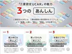 認定要件をクリアした、より「品質」の高い「安心」「安全」な中古車を提供し、快適なカーライフを長期間にわたりバックアップ！