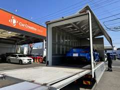 もちろん全国納車可能です！ちょっと変な車達が多いので遠方納車が大多数です！陸送や納車方法など詳しくは弊社ホームページへ！