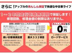 全車1年間距離無制限保証！（一部車両除く）安心のアフターフォローで納車後もお付き合いさせて頂きます