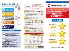 5プランからご予算や車種によって提案します！※一部対象外車両有