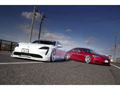 オリジナルパーツ制作しております。鍛造ホイル、鍛造ブレーキ、フルタップ車高調、エアサス、エアロパーツなど制作しております