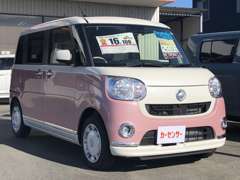 国産メーカーの新車取り扱いです♪中古車だけでなく、あのかわいい新型車のカーライフを叶えます♪