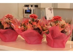 店頭納車時にはお花のプレゼントをご用意しています！