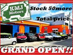 KMJ　Motors　保呂店　グランドオープン！！　オープン価格で対応します