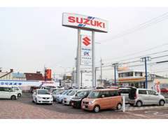 スズキの中古車をお探しの方はまず当店へどうぞ！ 在庫台数5～50台！豊富にそろえています！