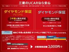 リーズナブルな保証料金で、保証期間を2年（＋1年）または3年（＋2年）に延長できます。『延長保証』で、さらなる安心を！