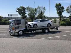 全国納車も可能です。お客様の大切なお車を運ばせて頂くための装備を新車オーダー時に装着済です。