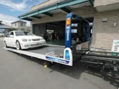 県外のお客様も大歓迎です！積載車を完備し、こちらで納車をできるように努力しております。お気軽にお申し付け下さい。