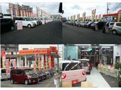 新規展示場オープン！落着いた店内でお車をお選び下さいませ！