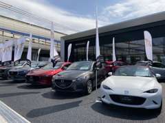 当社下取りのマツダ車を中心に厳選された上質商品を展示中です！