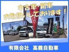 展示場には、最新のお車から厳選した中古車を並べております！お目当てのお車が見つかると思います♪