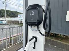 ★EV充電導入しました。近年急速に発展しているEV・PHEVの対応もできます。