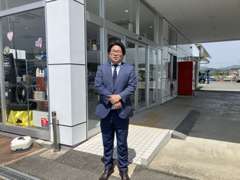 店長の西浦です。皆さまのお越しをお待ちしています！