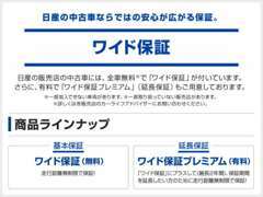 商品に自信があるからこそ、充実の保証内容をご用意。愛車を手放すまで、安心してドライブをお楽しみいただくお手伝い致します。