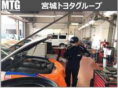 ご予約車両、飛び込み車両を、素早く対応するスパーンになっております。