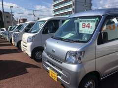 貨物車も常時複数台展示してございます！ビジネスカーをご検討の方もお気軽にお立ち寄り下さい♪