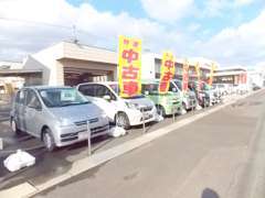 新車・中古車も展示しております。