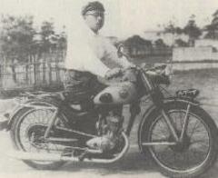 戦争が終わるとすぐに兄勇は自分の手で本格的なオートバイ(イーグル号)を開発,生産するという夢を実行に移しました。