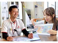 男性スタッフ・女性スタッフどちらも在中しております。ご安心してご来店ください♪