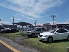300坪の広い展示場です