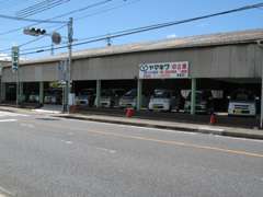 屋根付展示場！雨の日でもごゆっくりご覧下さい。