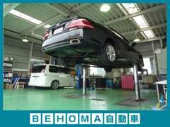 車輌のご購入だけでなく、整備もお任せください！