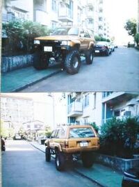 トヨタ ハイラックスサーフ SR_4WD(3ドア_MT_2.4ターボディーゼル)