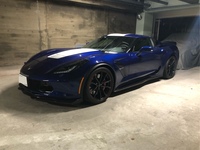 シボレー コルベット クーペ グランスポーツ アドミラルブルーヘリテージ_LHD(AT_6.2)
