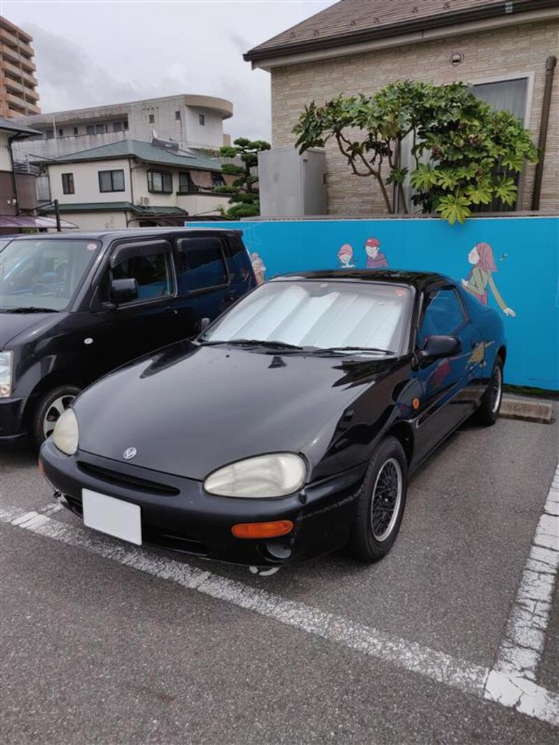 中古カー模型　ユーノスプレッソFi-X(1991)マイティグレー 中古カー模型 ユーノスプレッソFi-X(1991)マイティグレー 中古