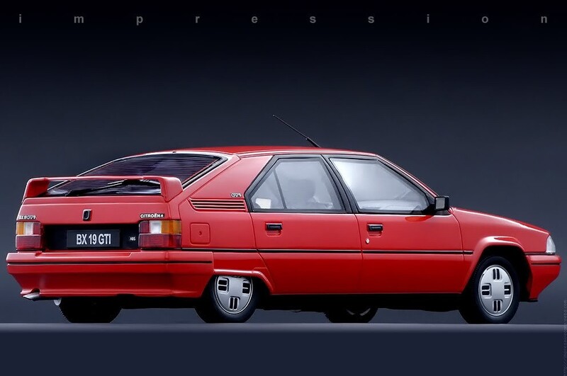 シトロエン BX 19GTi_LHD(AT_1.9)