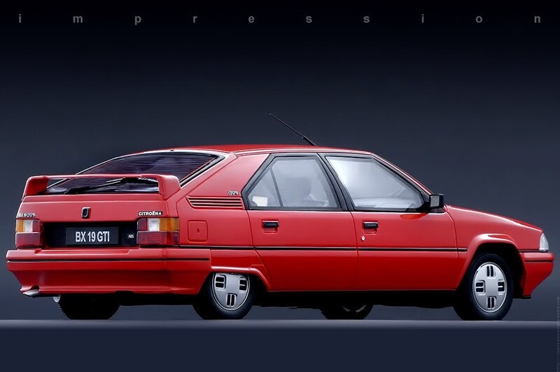 シトロエン BX 19GTi_LHD(AT_1.9)