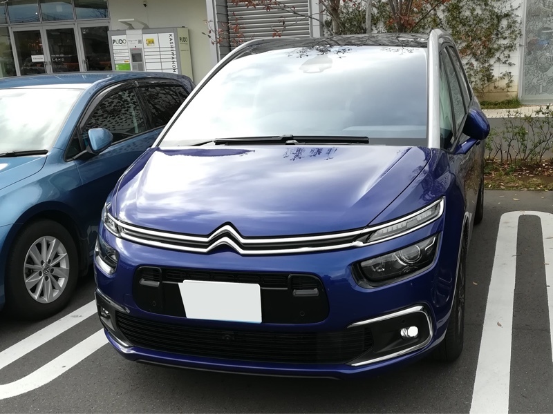 シトロエン グランドC4ピカソ ブルーHdi ワイルドブルー_RHD(AT_2.0)