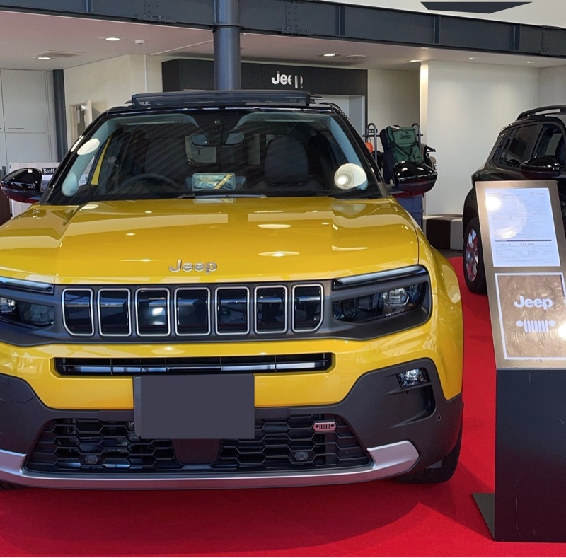 ジープ アベンジャー ローンチエディション_RHD