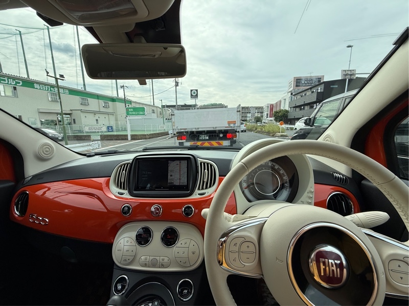 フィアット 500C （カブリオレ） 500C 1.2 ドルチェヴィータ_RHD(ATモード付シーケンシャル_1.2)